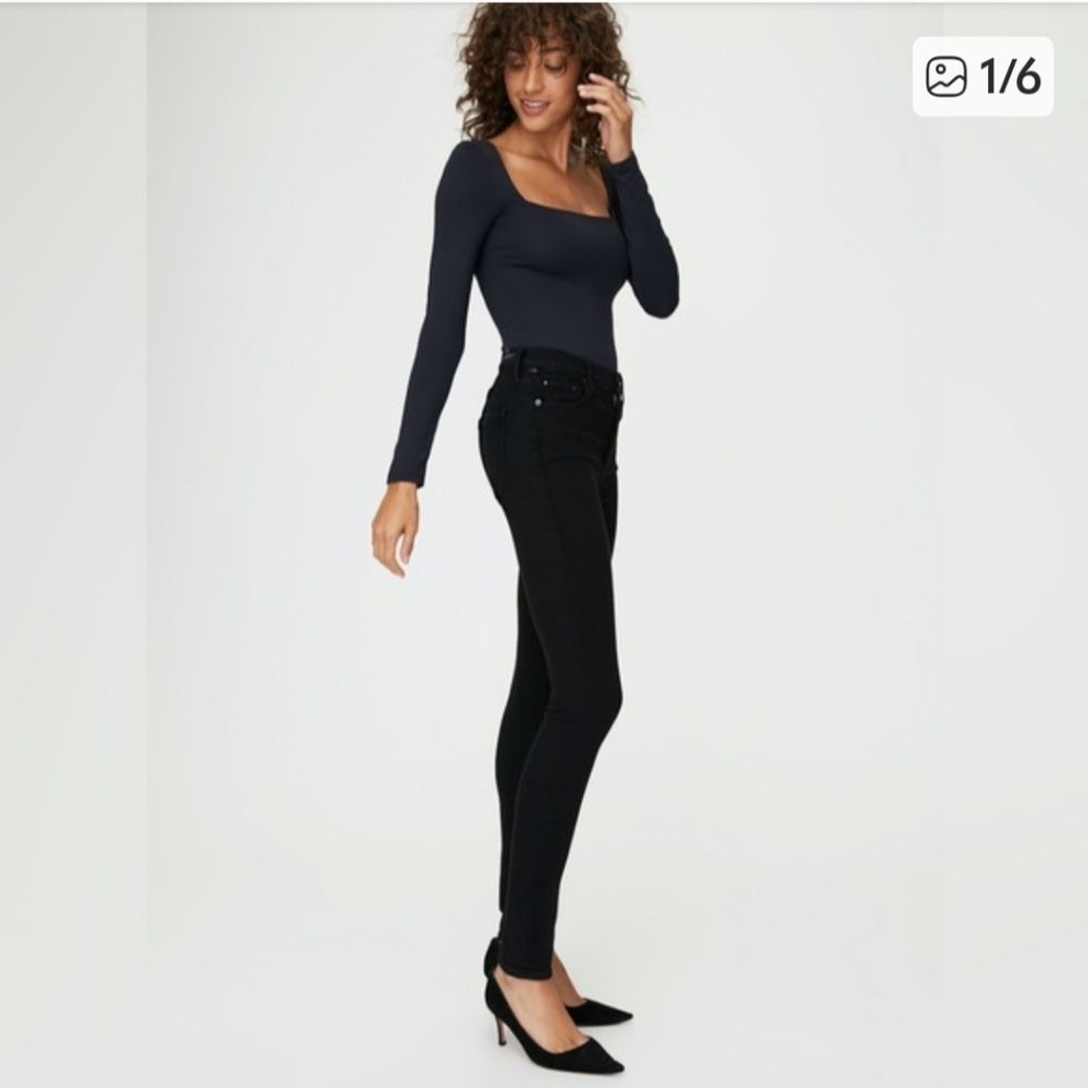 Citizens Of Humanity Size 26 "Rocket" High Rise Skinny in Black